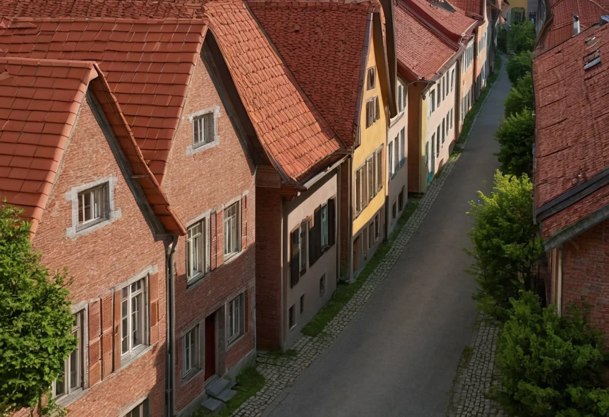 Wohnstraße in Bremen